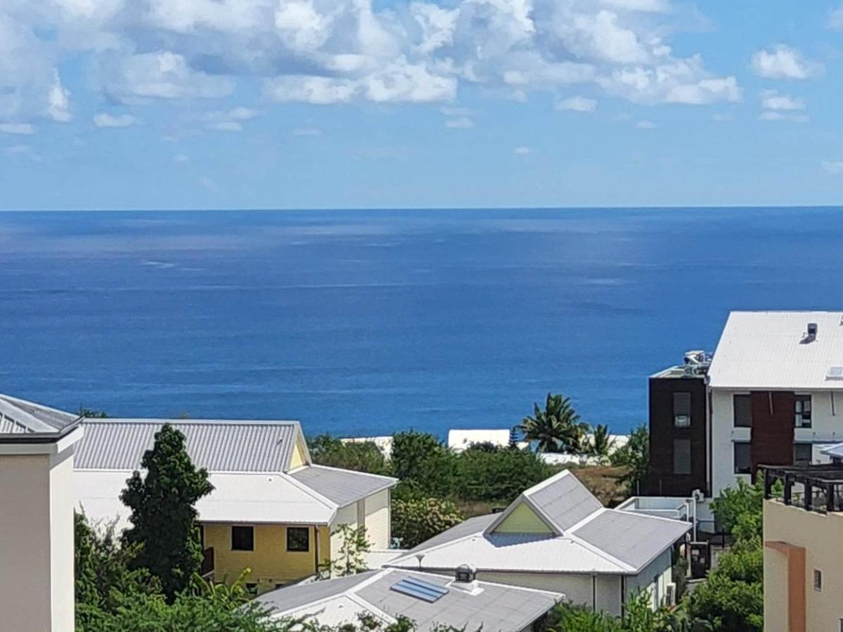 Beau T3 Litchi Vue Ocean Piscine Apartment Saint-Gilles-les-Bains Exterior photo
