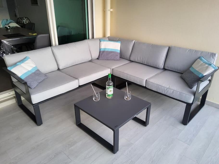 Beau T3 Litchi Vue Ocean Piscine Apartment Saint-Gilles-les-Bains Exterior photo