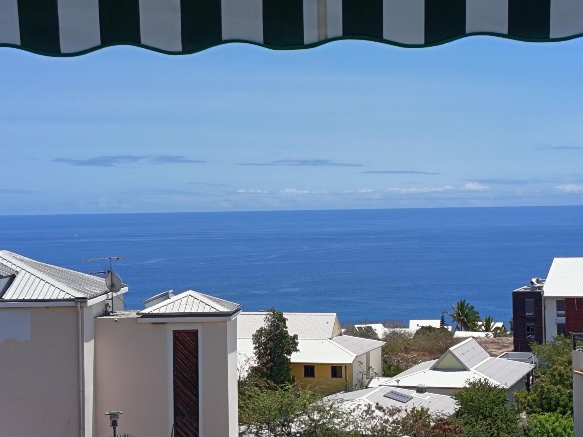 Beau T3 Litchi Vue Ocean Piscine Apartment Saint-Gilles-les-Bains Exterior photo